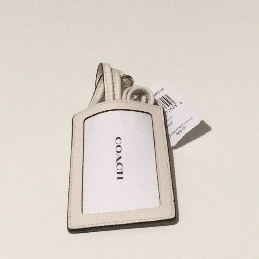 Coach Id Lanyard Bone Color